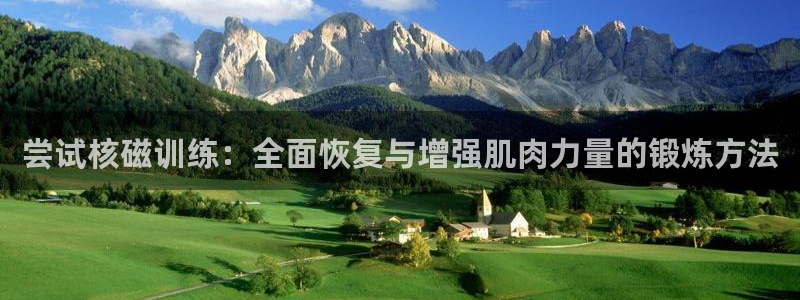 k1体育app下载：尝试核磁训练：全面恢复与增强肌肉力量的锻炼方法